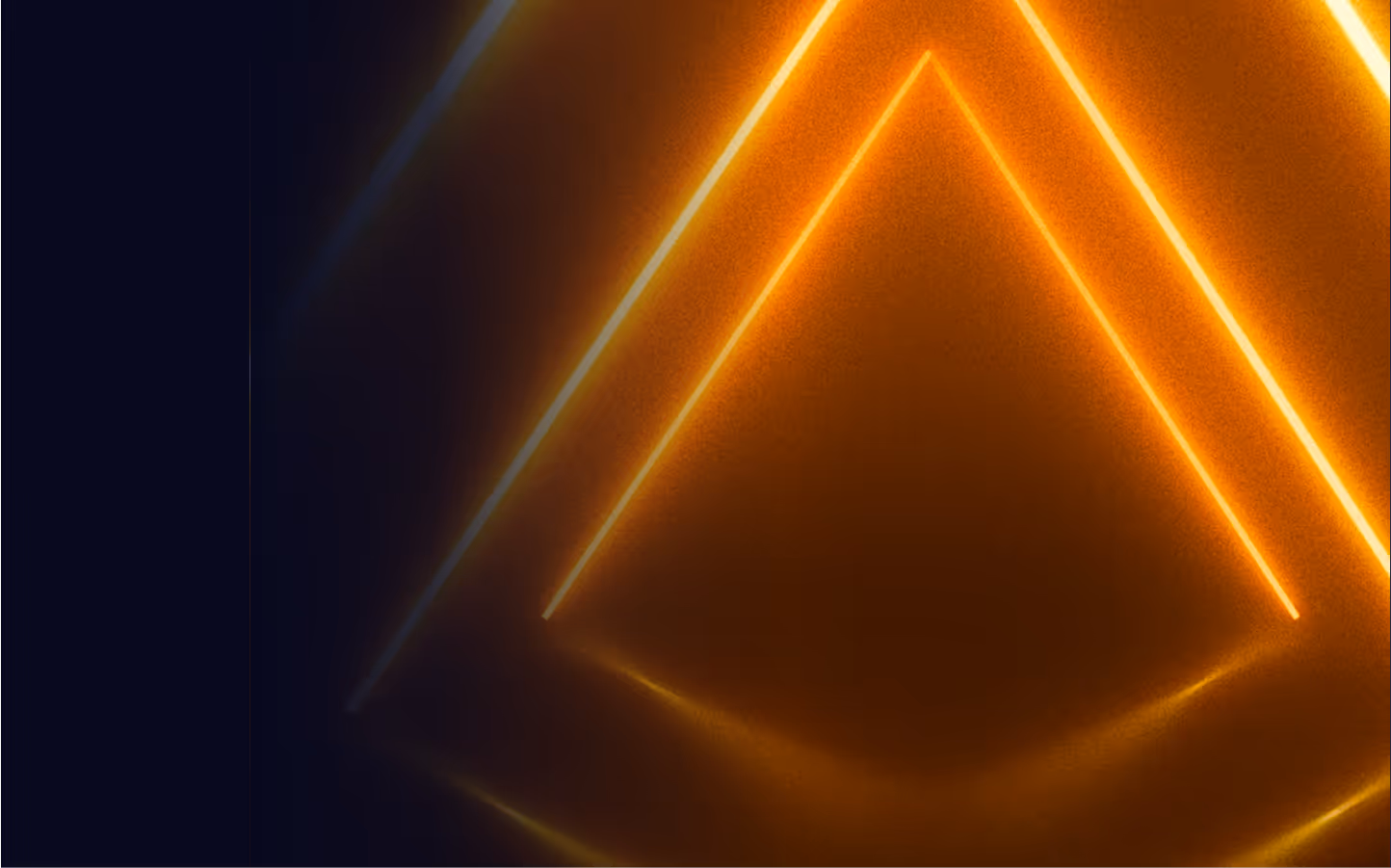 Abstract orange background graphic with light lines used in Biohacking360 longevity and biohacking visuals.